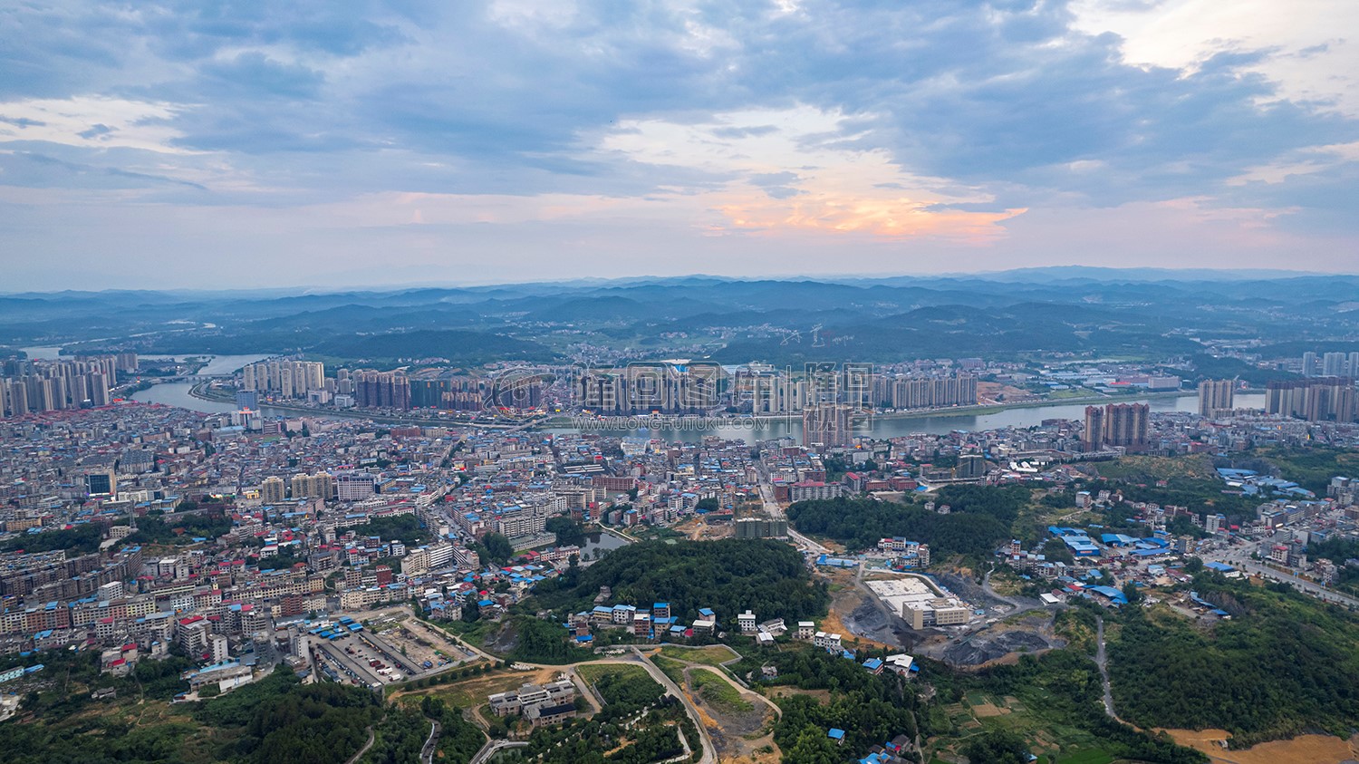 隆回城北看县城