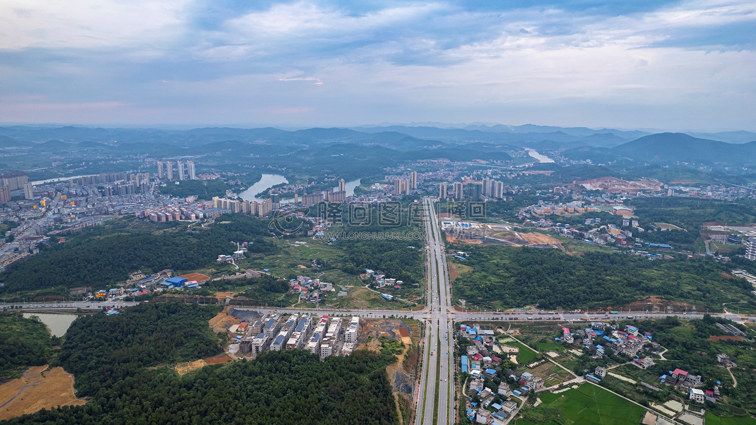 隆回城北看县城