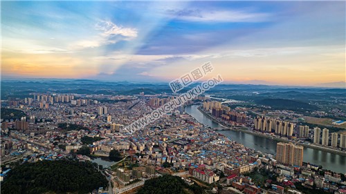 隆回城北看县城