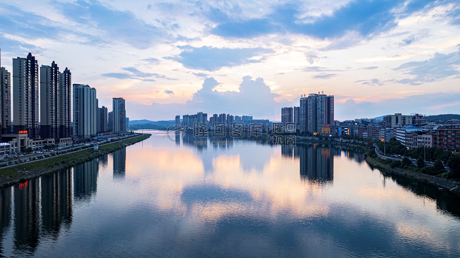 赧水河畔的隆回人民医院