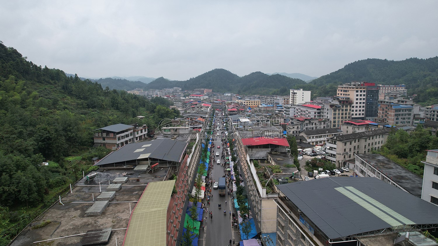 小沙江街上讨僚皈期间