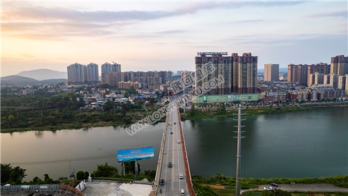 隆回二桥周边航拍