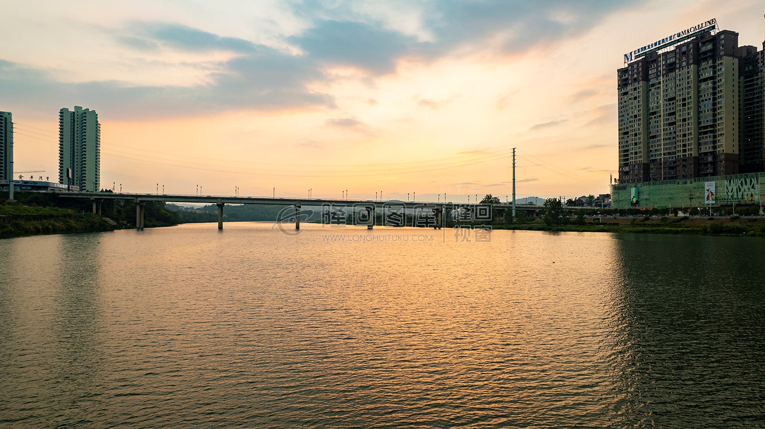 隆回二桥周边航拍