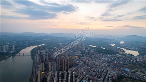 隆回二桥周边航拍