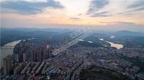 隆回二桥周边航拍