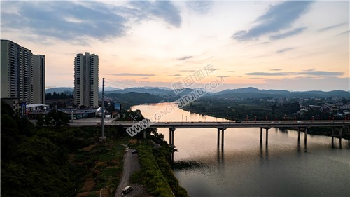 隆回二桥周边航拍