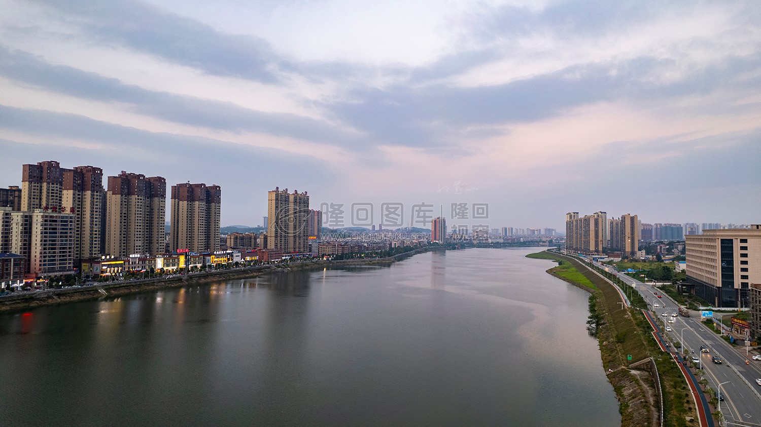 隆回二桥周边航拍