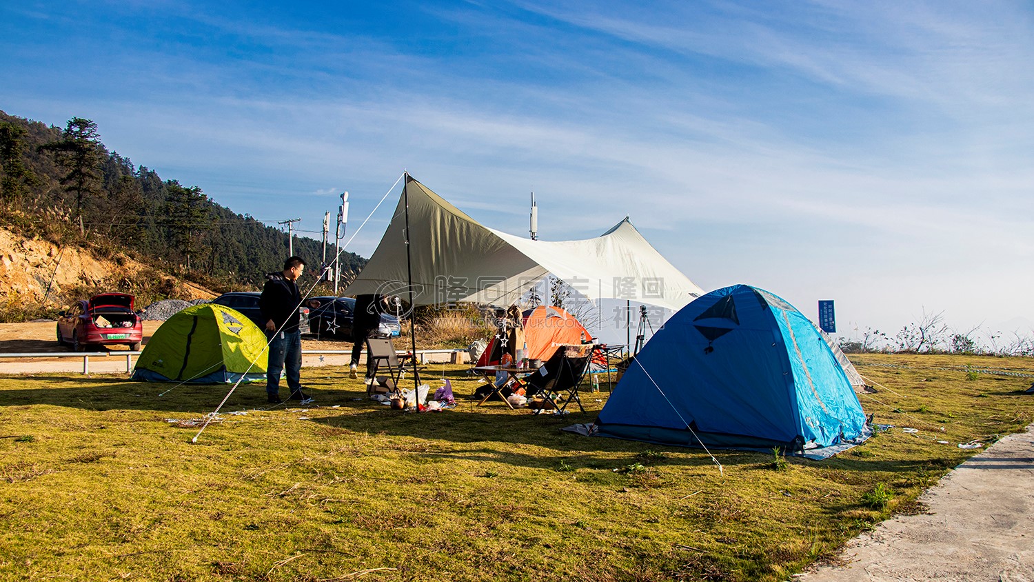 隆回大东山露营