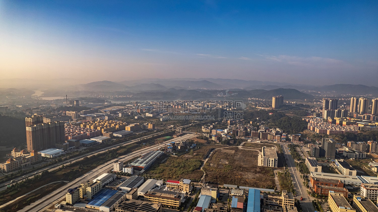 罗家大岭看隆回全景