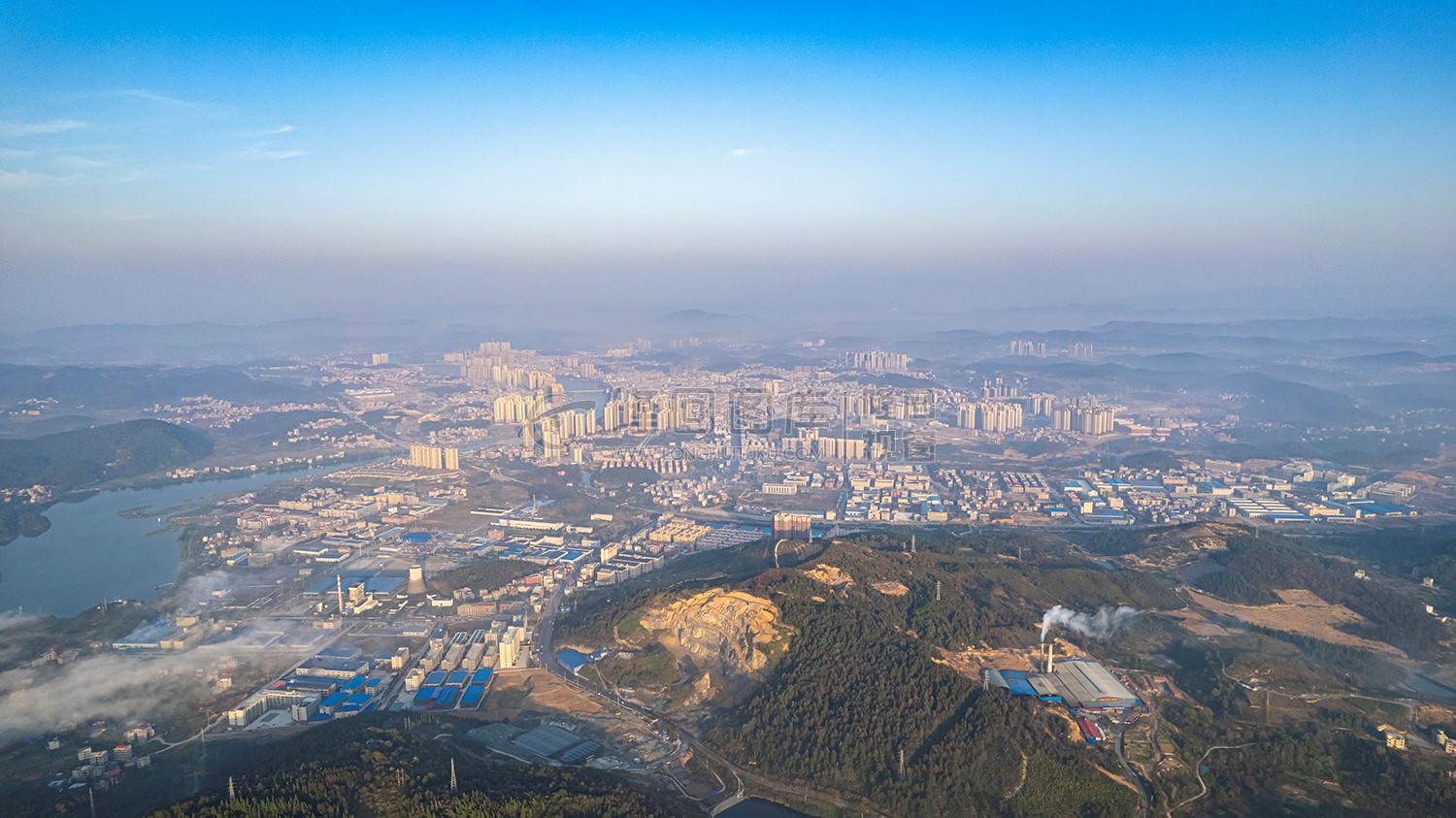 罗家大岭看隆回全景