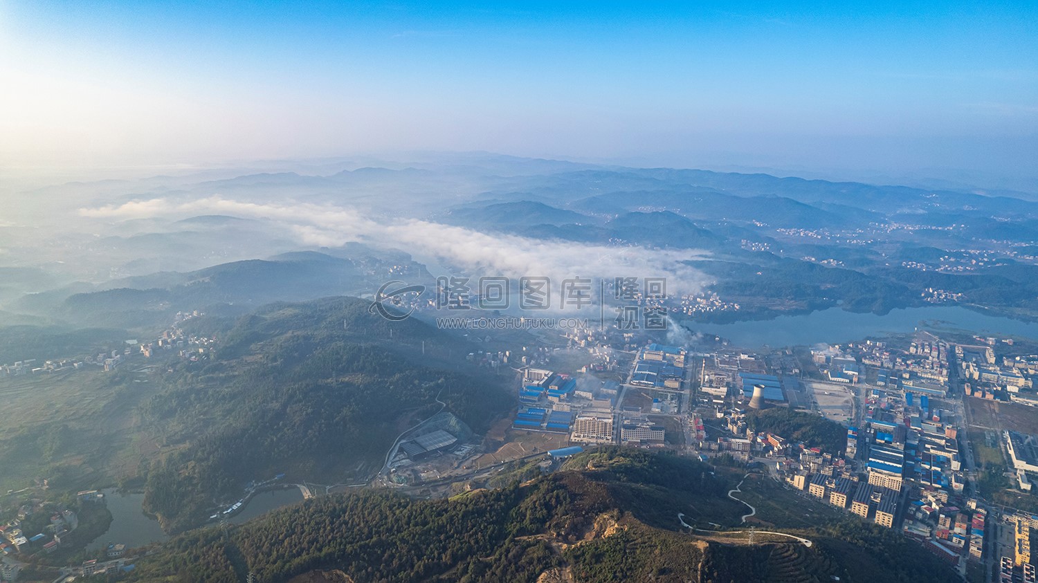 罗家大岭看隆回全景