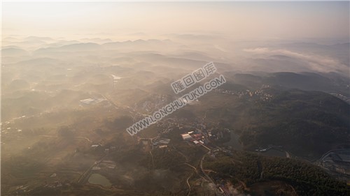 罗家大岭看隆回全景