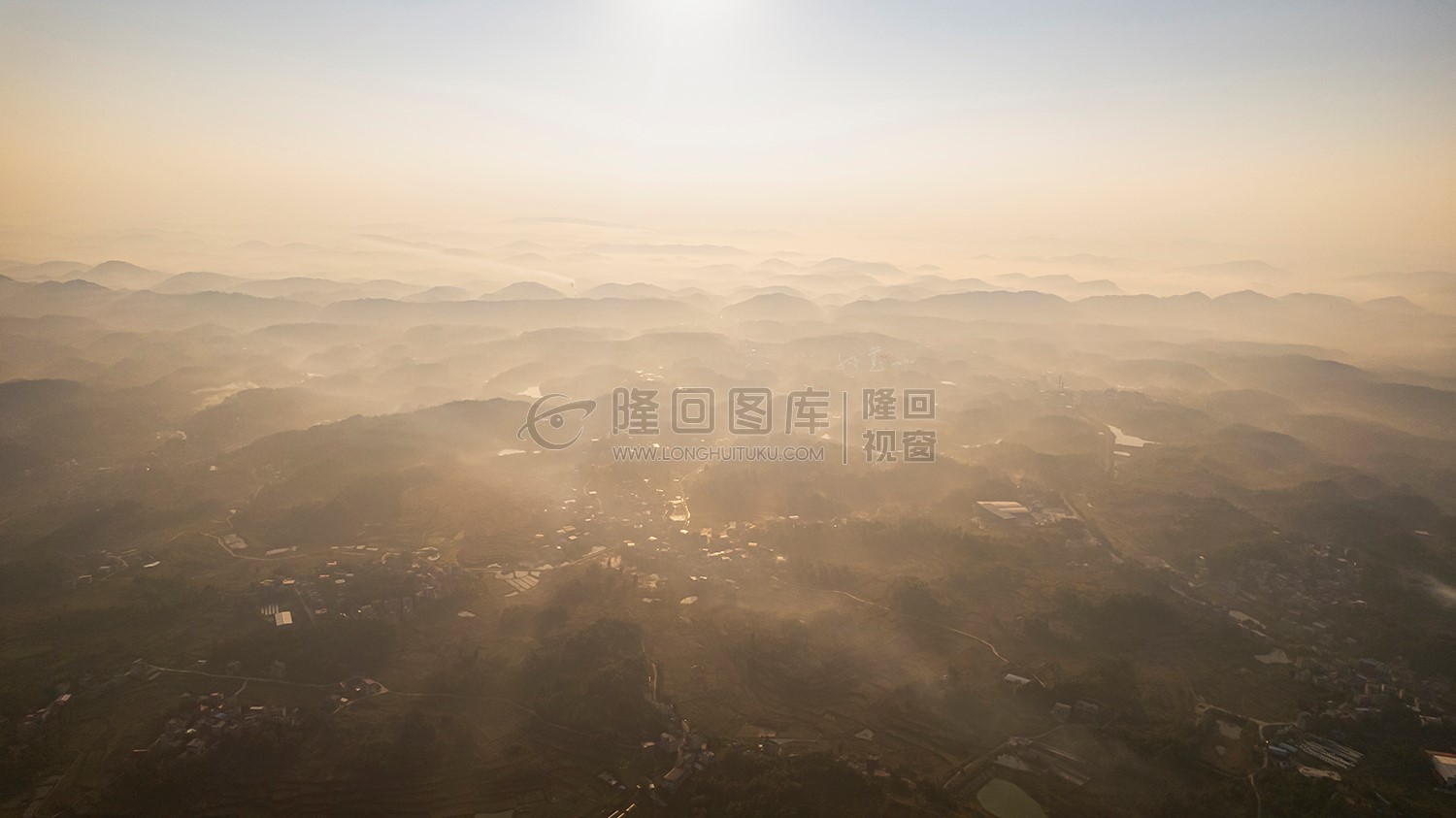 罗家大岭看隆回全景