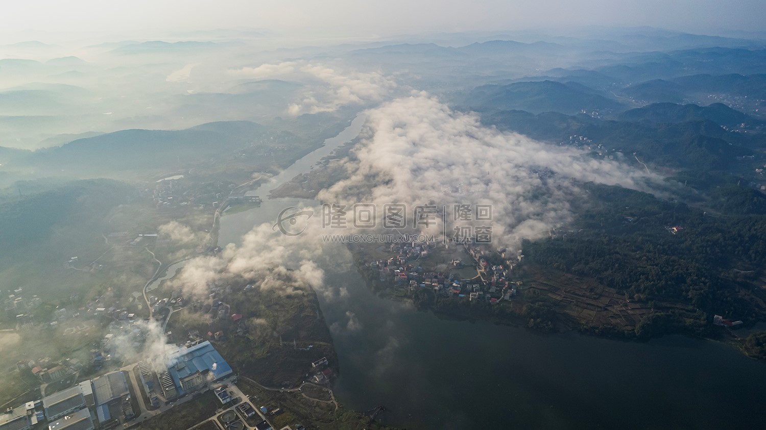 罗家大岭看隆回全景