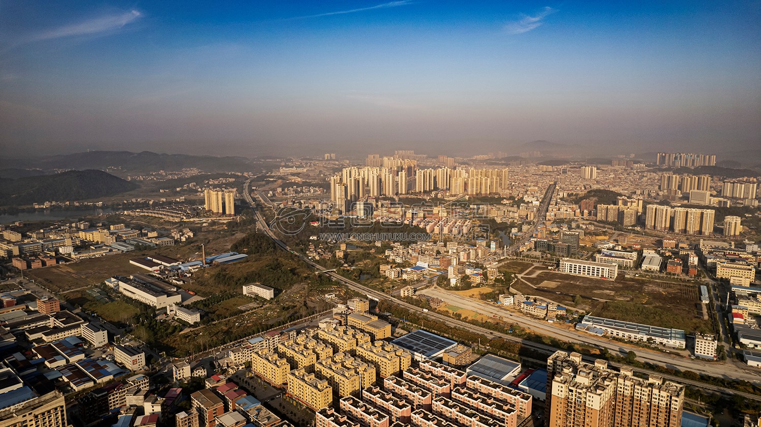 罗家大岭看隆回全景