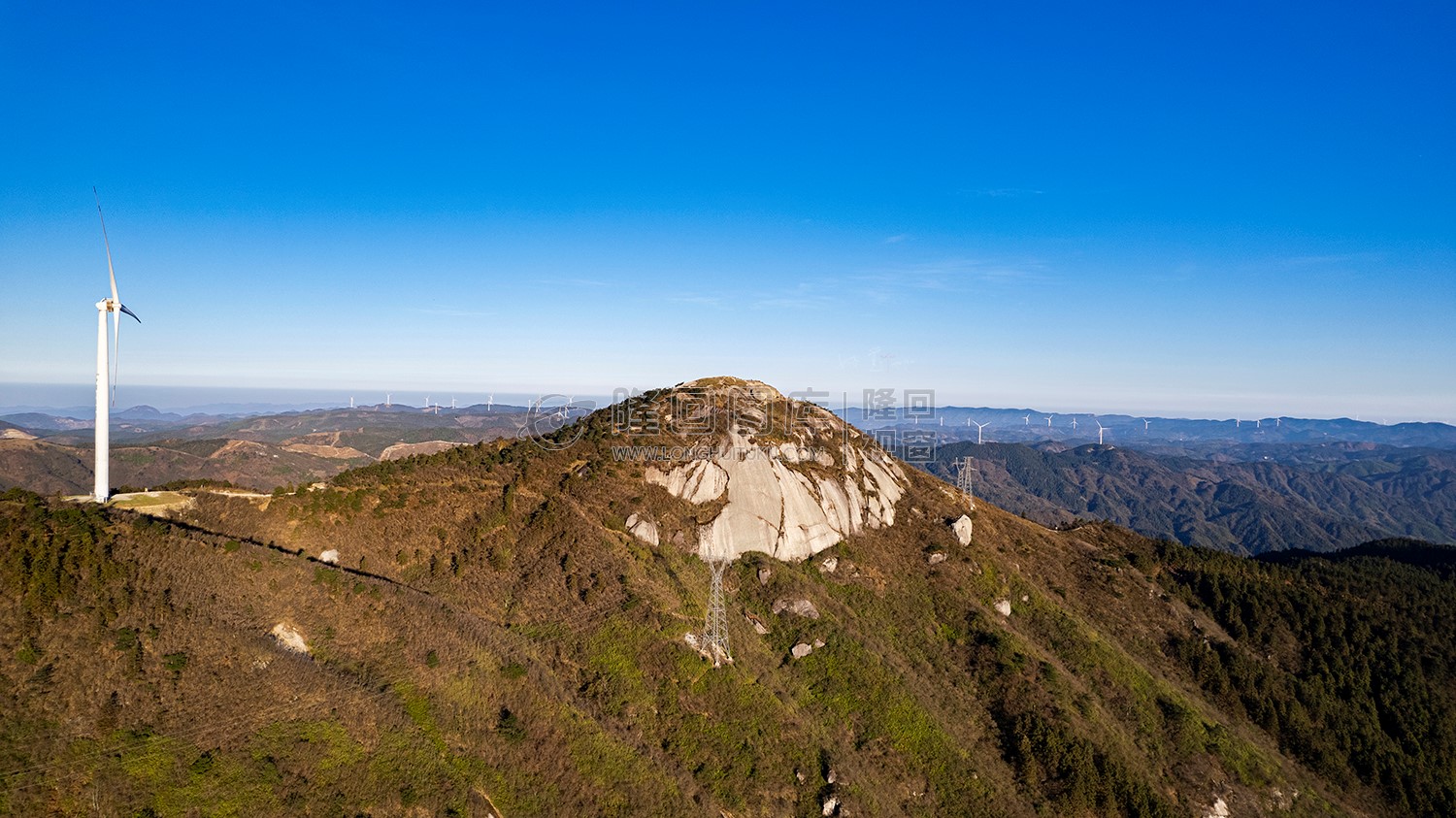 白马山顶心堂最高峰