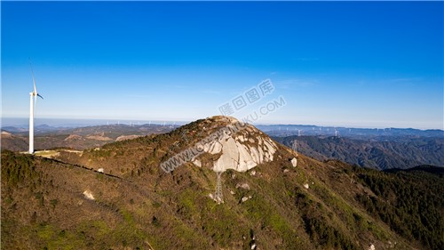 白马山顶心堂最高峰