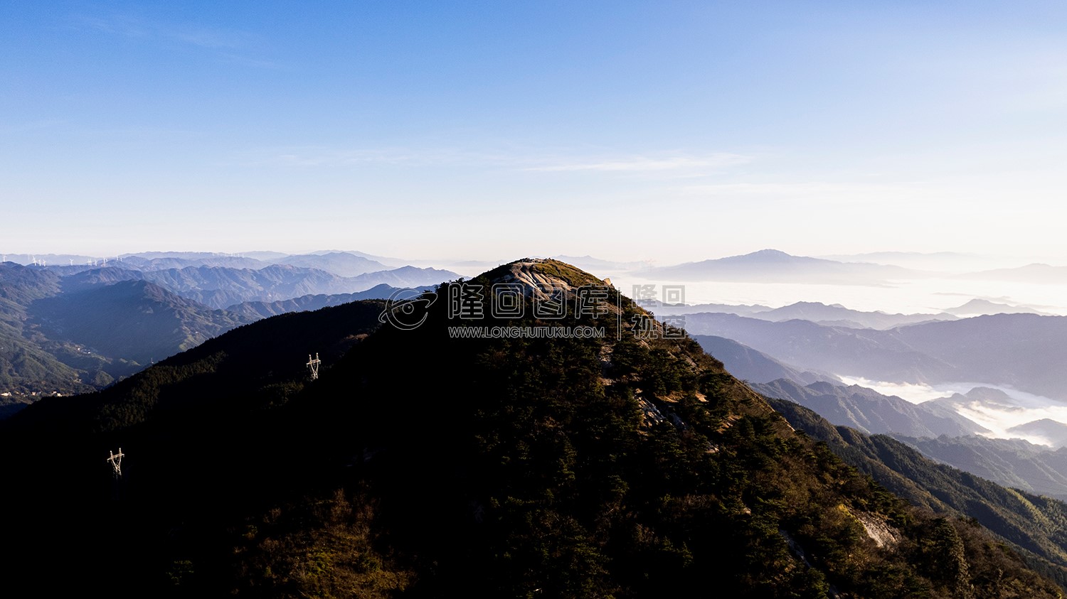 白马山顶心堂最高峰