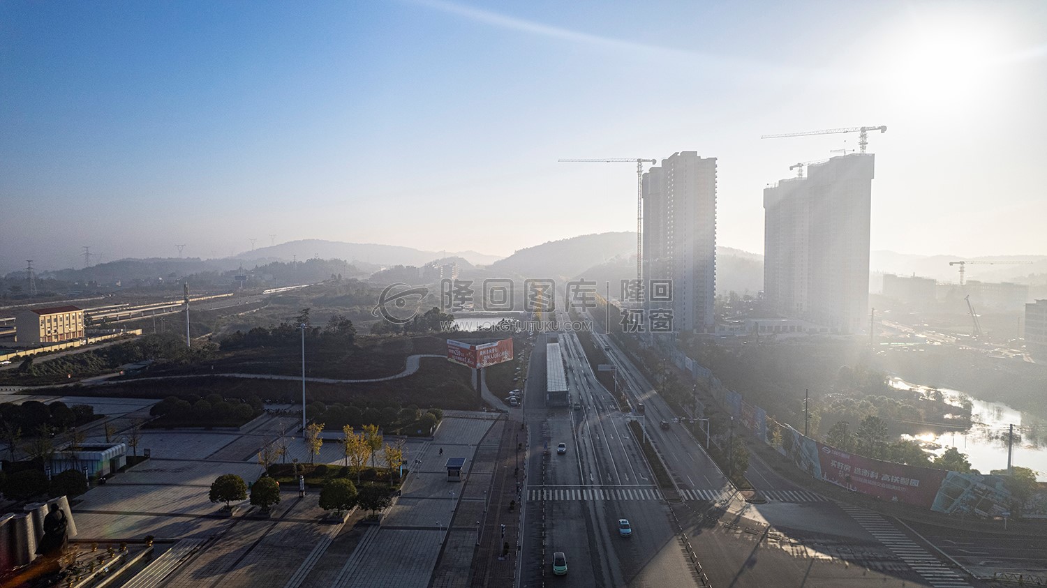 高铁站前站前路