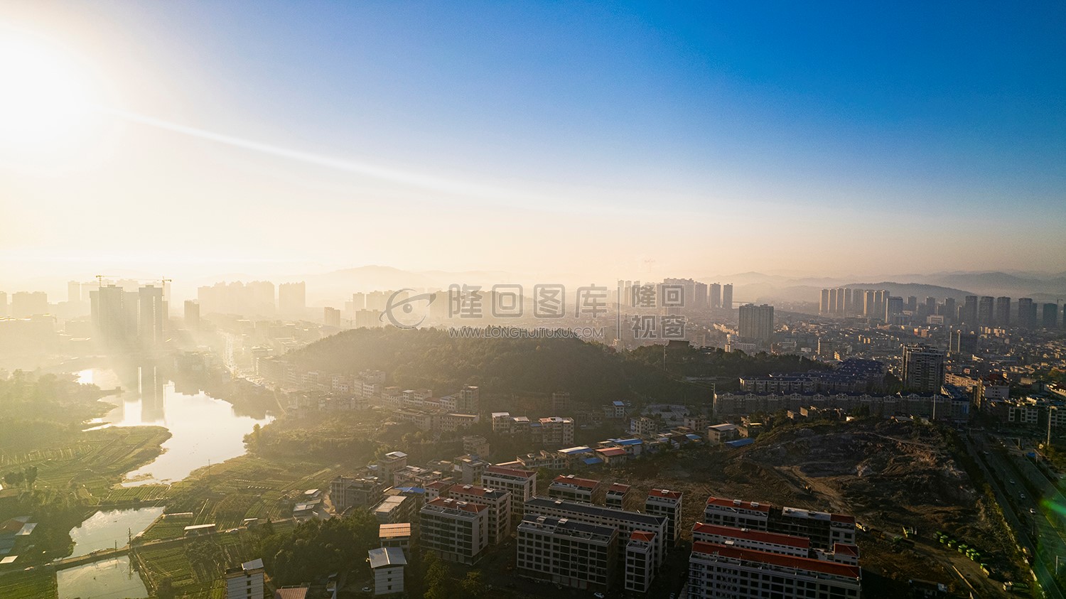 荷叶塘水库 魏源公园周边