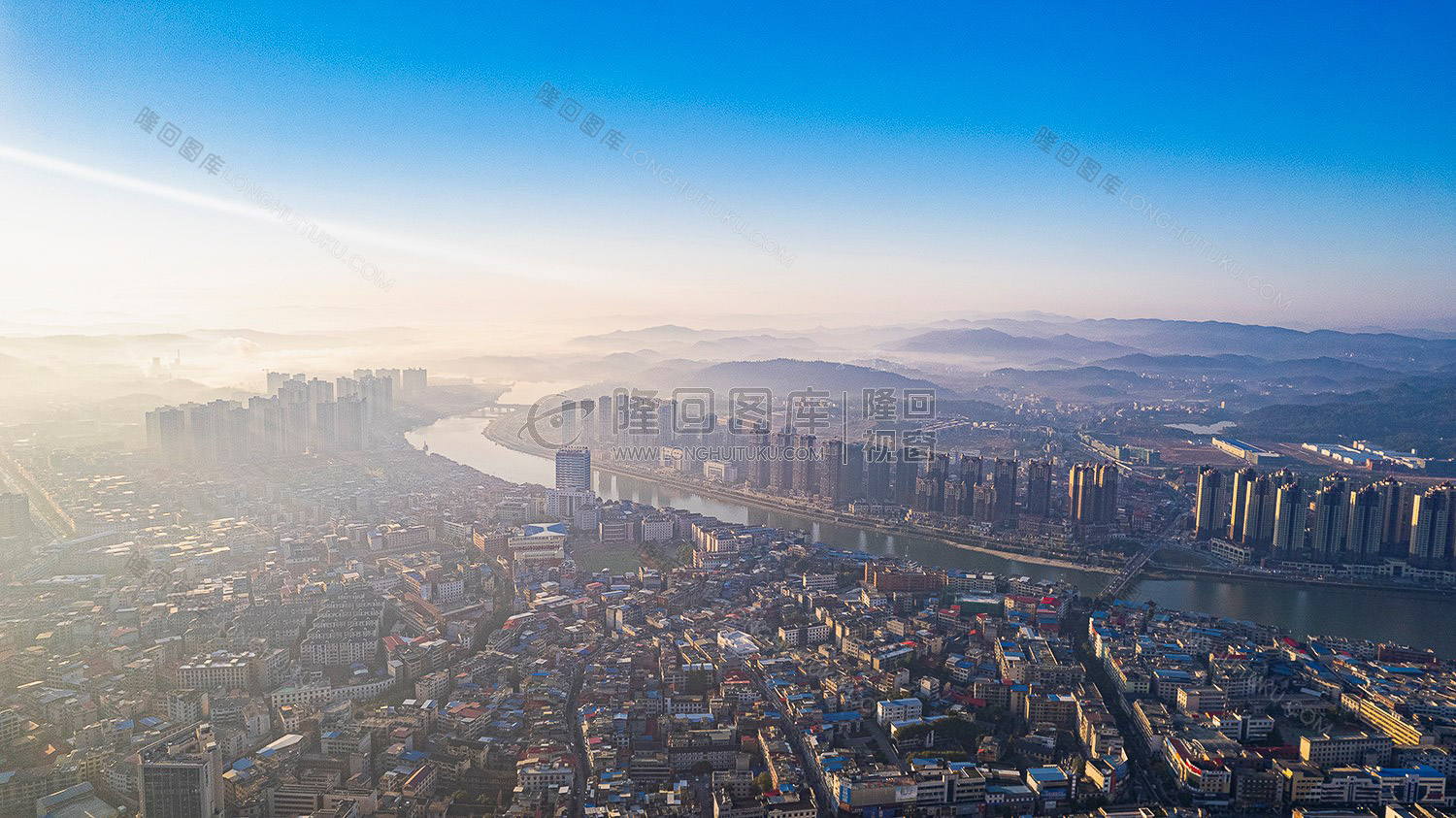 隆回县城往城南方向