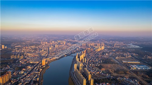 隆回日落夕阳美景