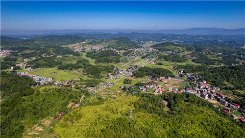 青源村全景航拍