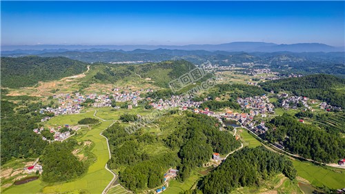 青源村全景航拍