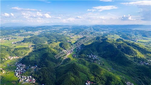 和盛村全景航拍