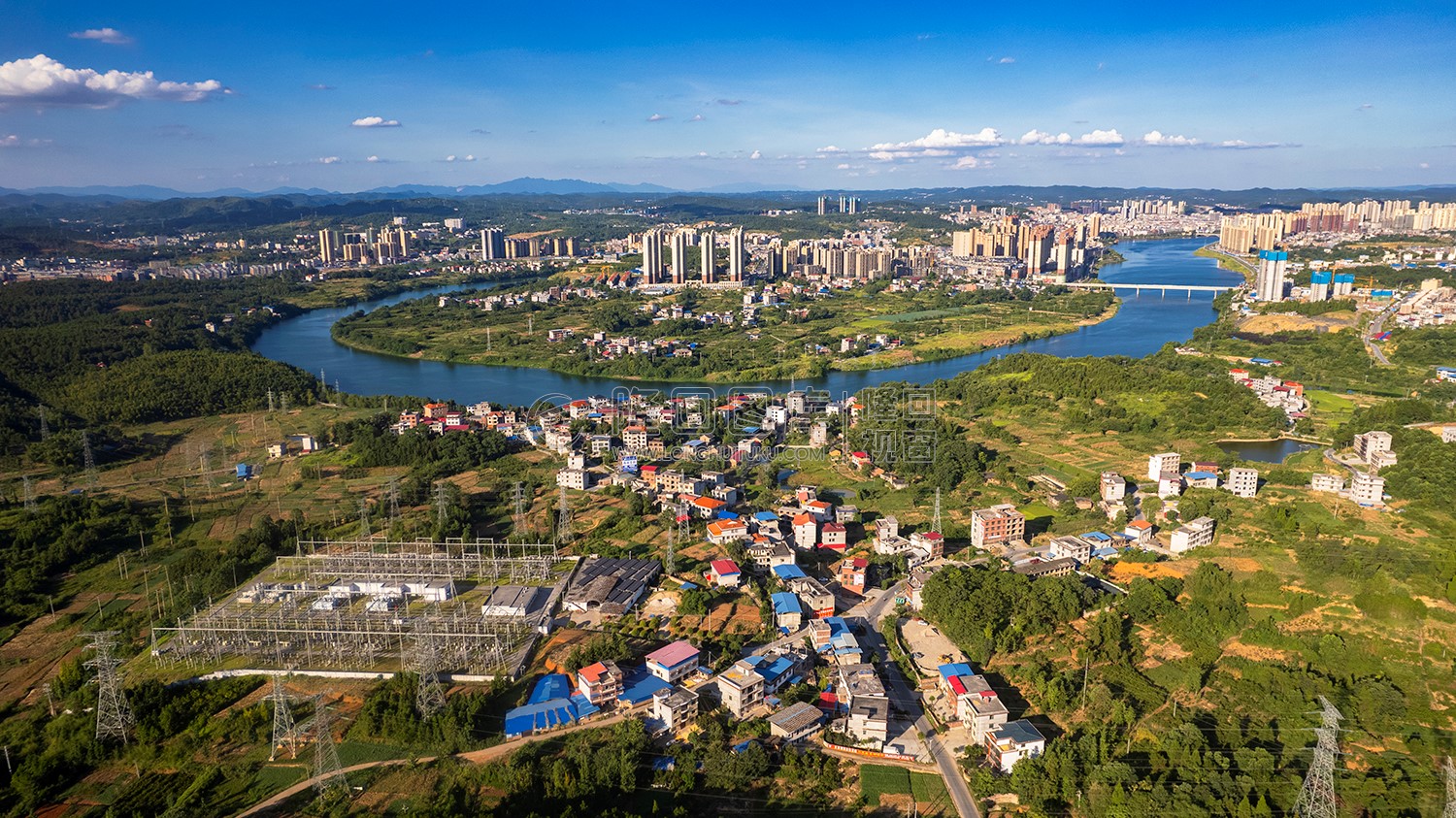 小江村农机站后面变电站