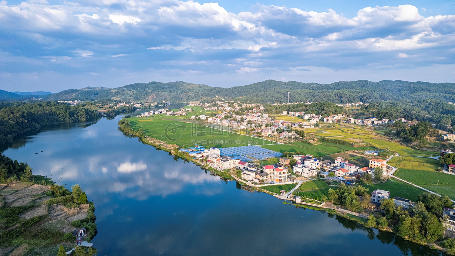 龙洲村，江南水乡