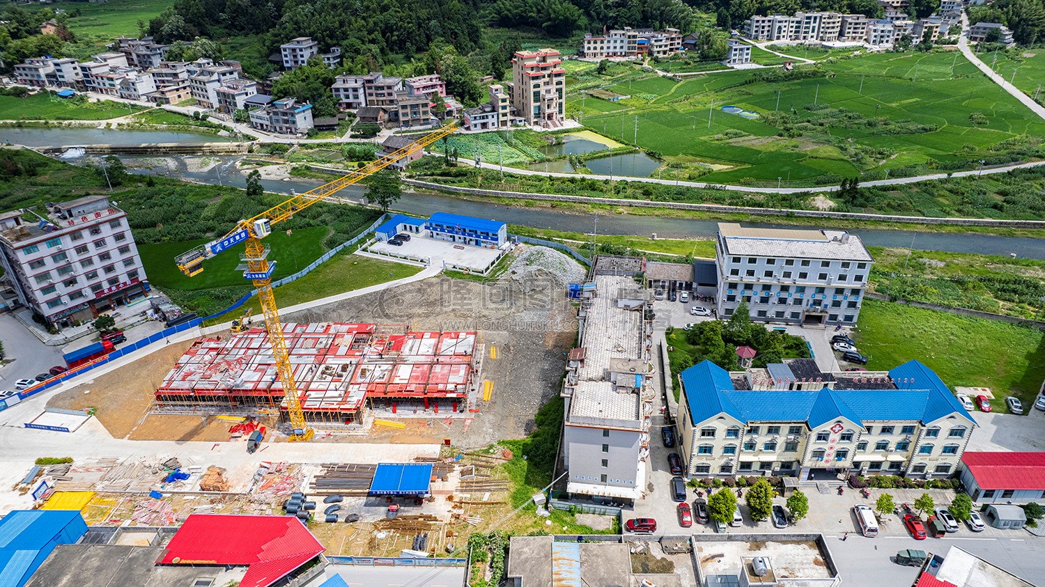 隆回县人医院金石桥分院建设中