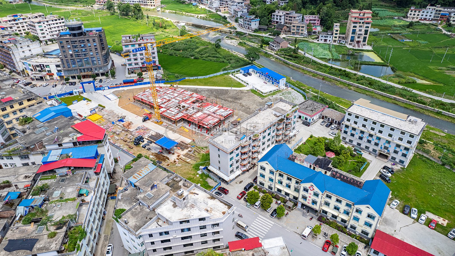 隆回县人医院金石桥分院建设中