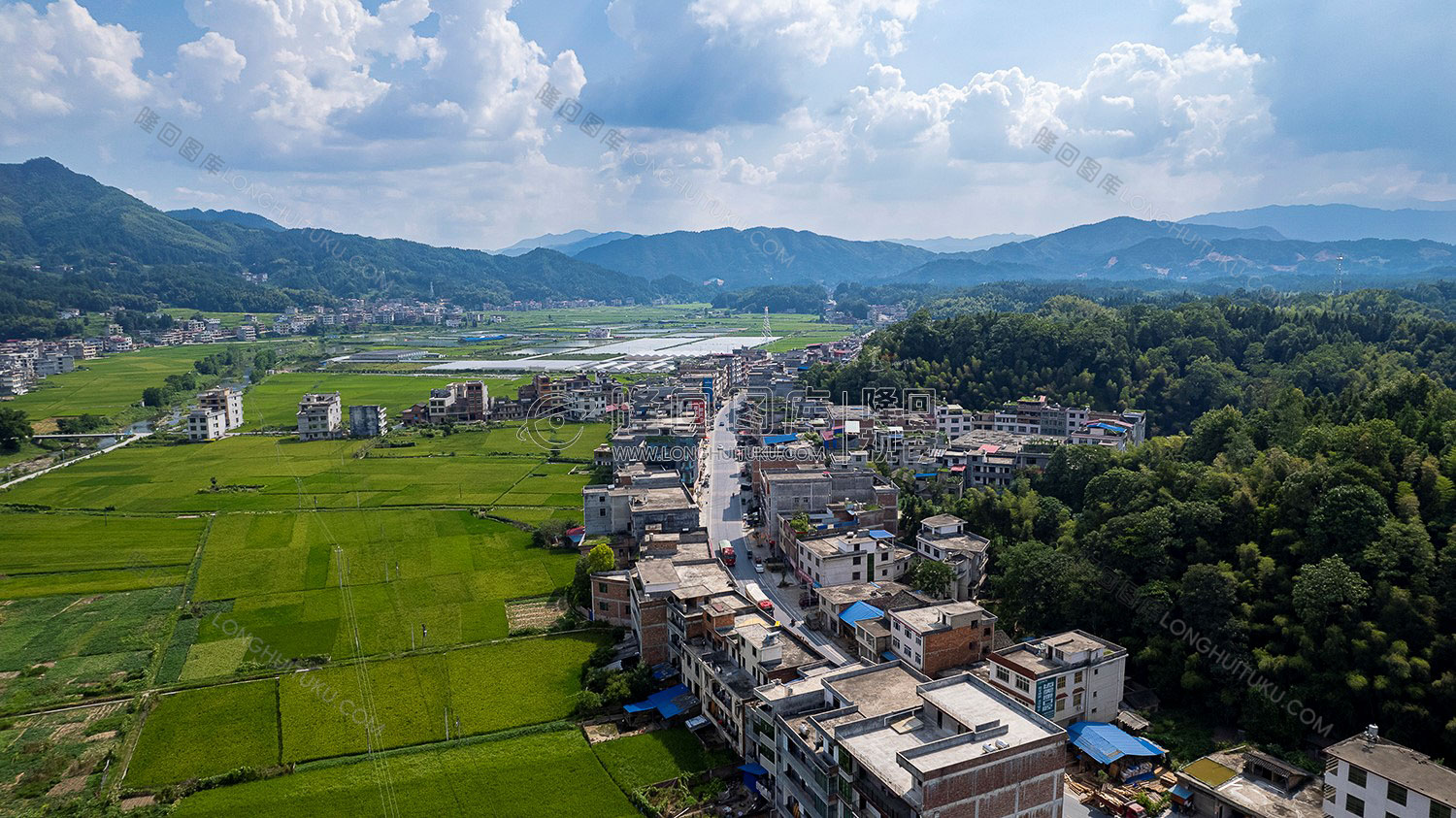 水源村，原名水打铺