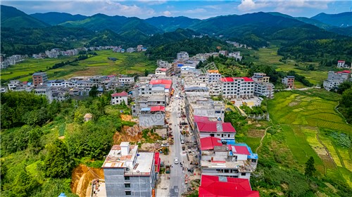 麻塘山乡街道集市