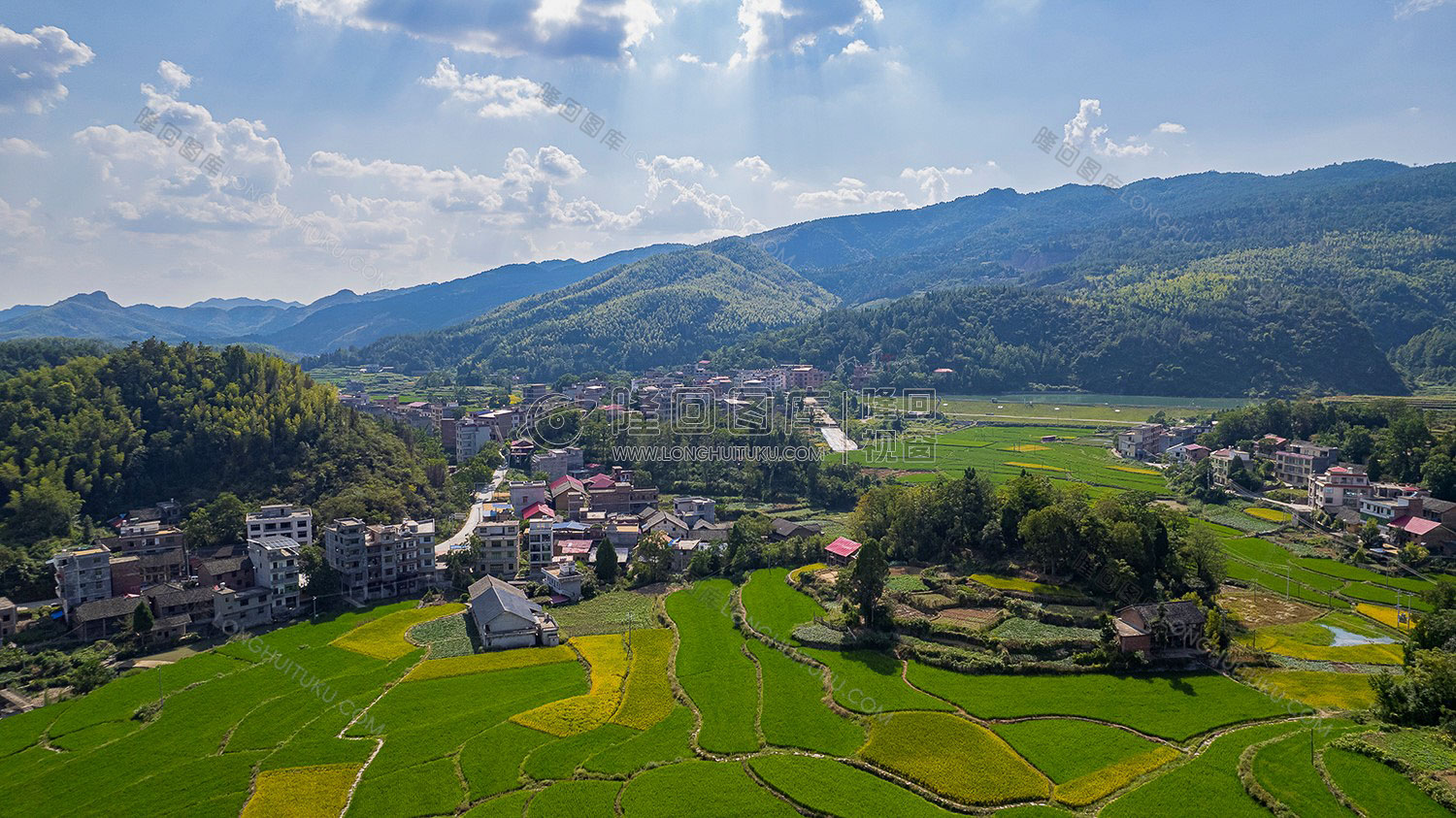 岩口村岩口水库周边