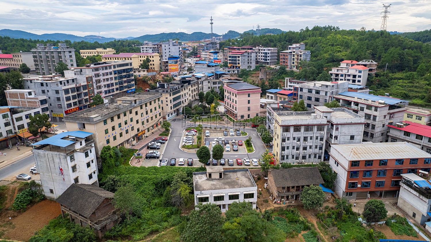 三阁司政府派出所院子