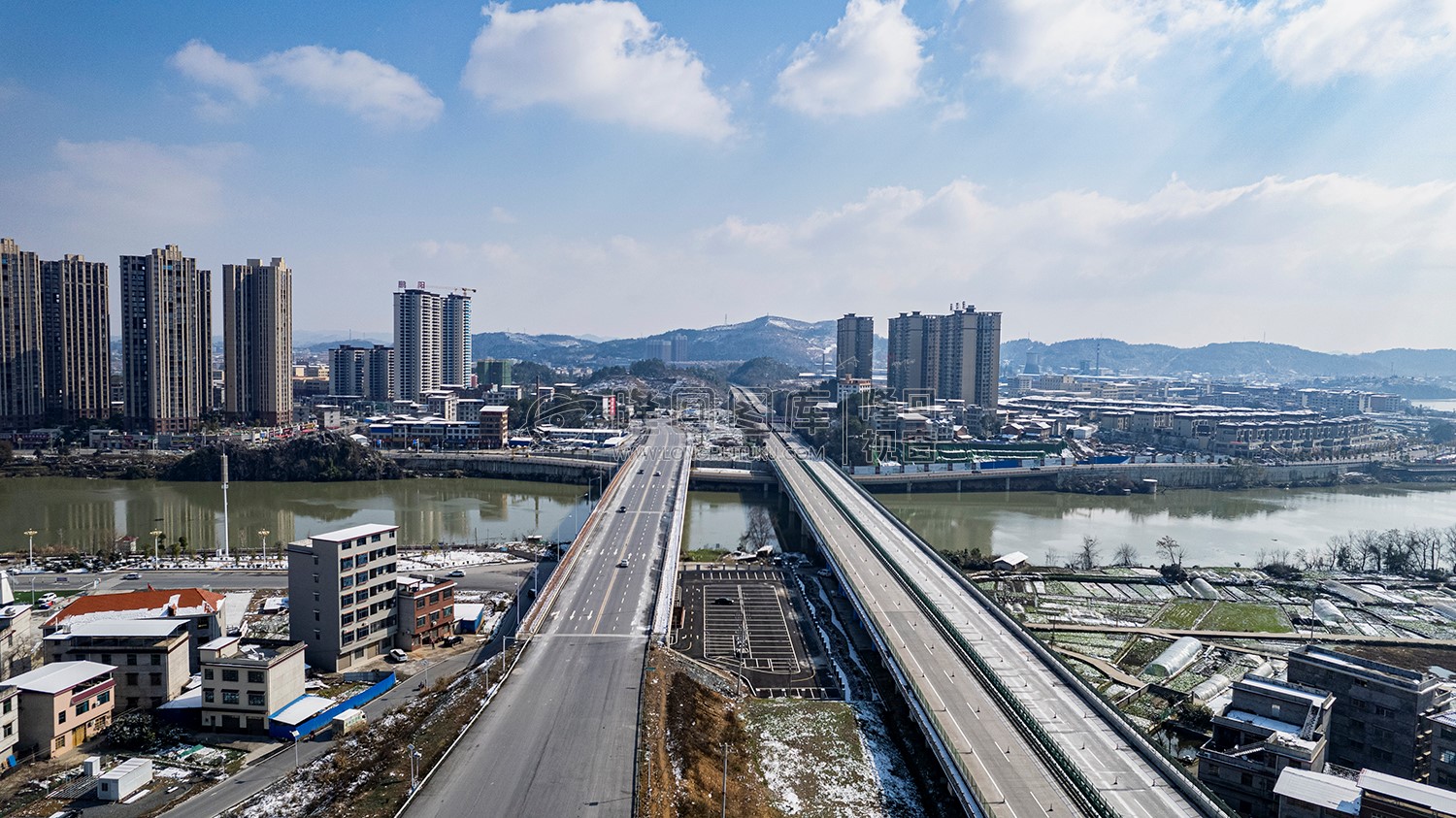 紫霞园大桥 沪昆高速桥