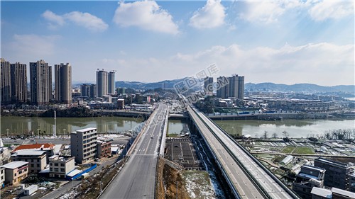 紫霞园大桥 沪昆高速桥