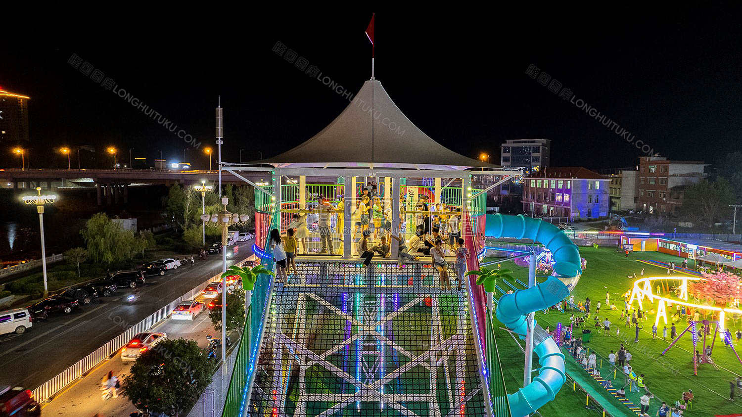 七里嗨乐园夜景