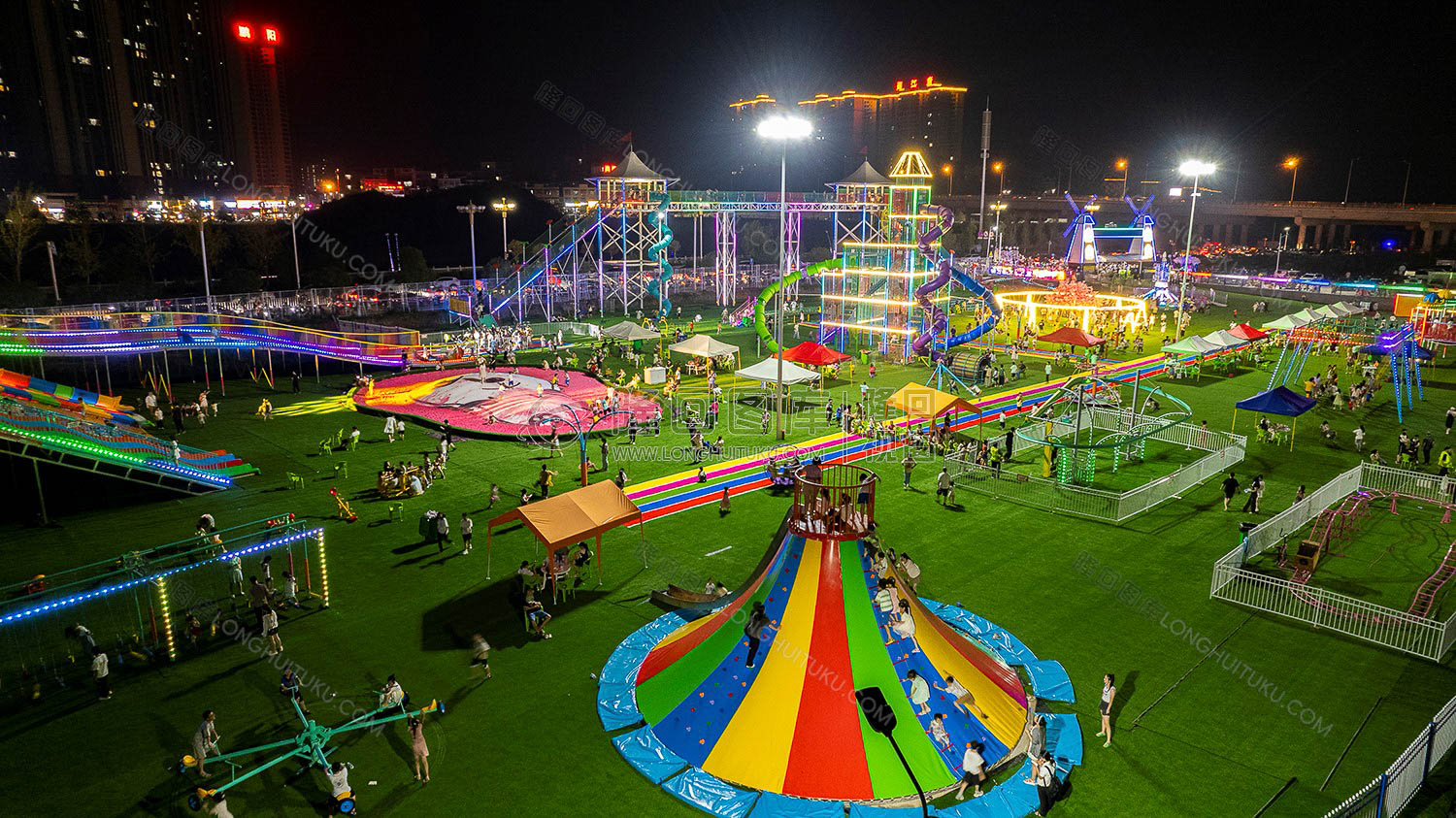 七里嗨乐园夜景