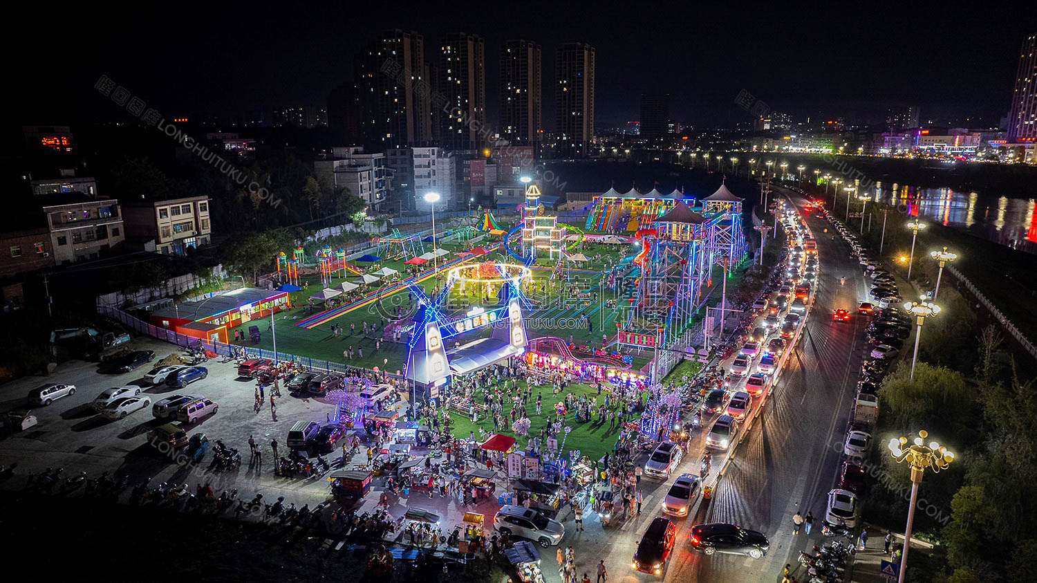 七里嗨乐园夜景