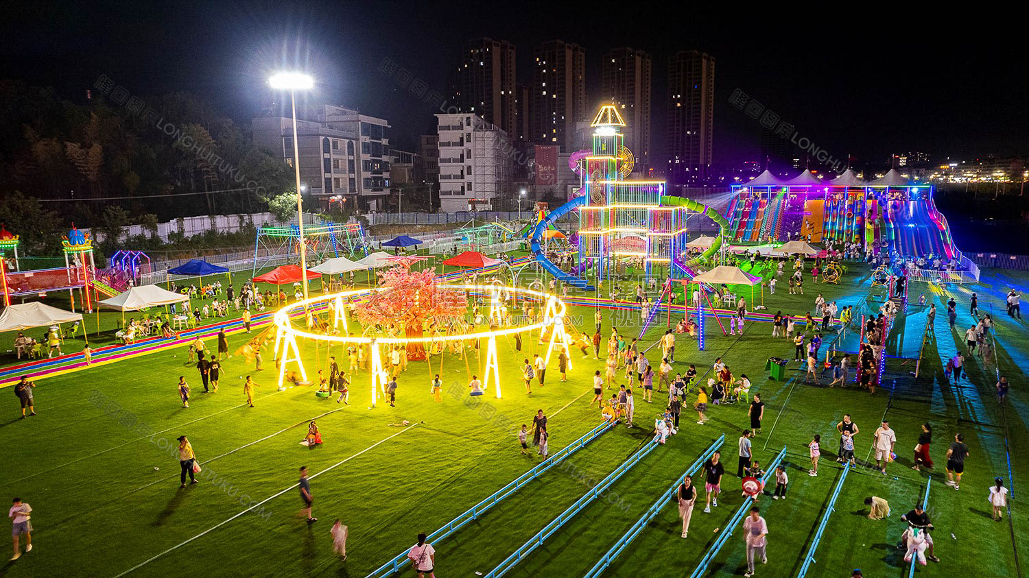 七里嗨乐园夜景