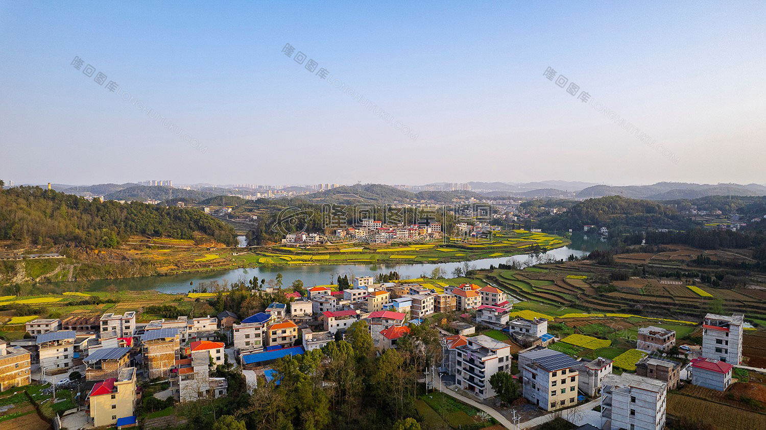 大洲村乡村风光