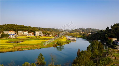 大洲村辰水风光