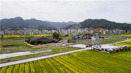 魏源故居周边航拍