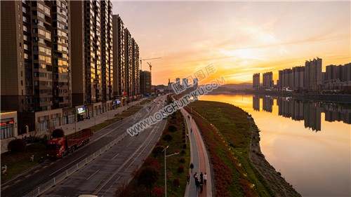 隆回夕阳美景