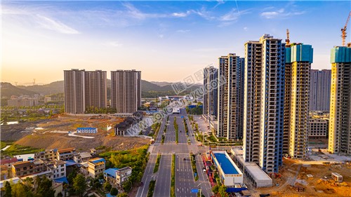隆回大道夕阳美景