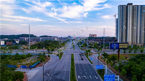 魏源大道与隆回大道交界处