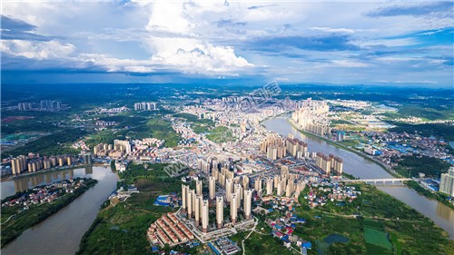 西城首府上空航拍